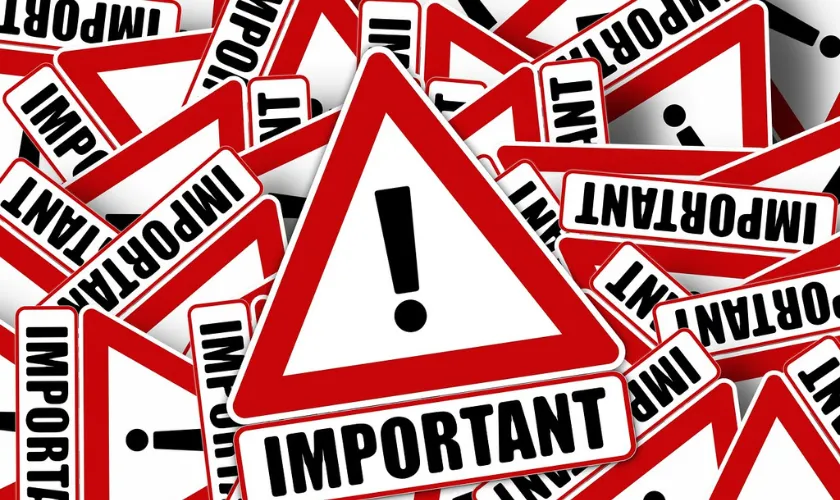 英語で「重要」と書かれた画像
挿入ページ