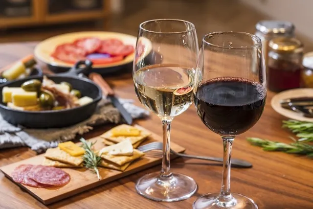 料理とワイン