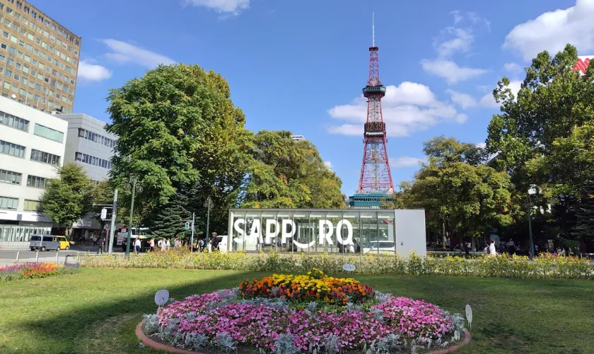 札幌大通公園の風景