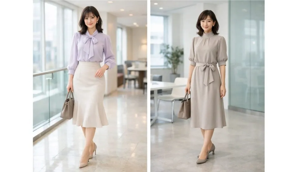 理想の服装の画像