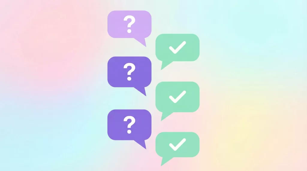 30代のパパ活アプリに関するよくある質問FAQ