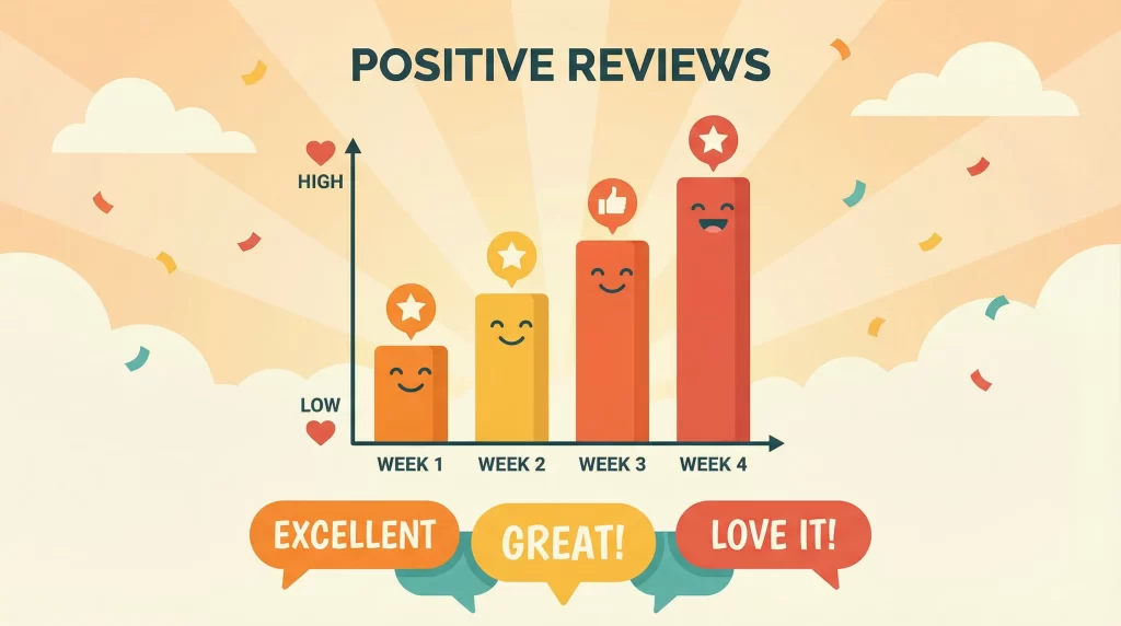 パパ活で良い出会いをイメージする明るいイラスト