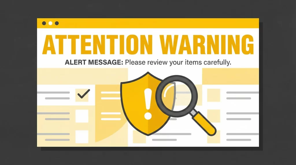 パパ活で注意すべきポイントを示すイラスト。